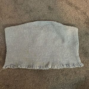 Blue Tube Top Lightly Worn
